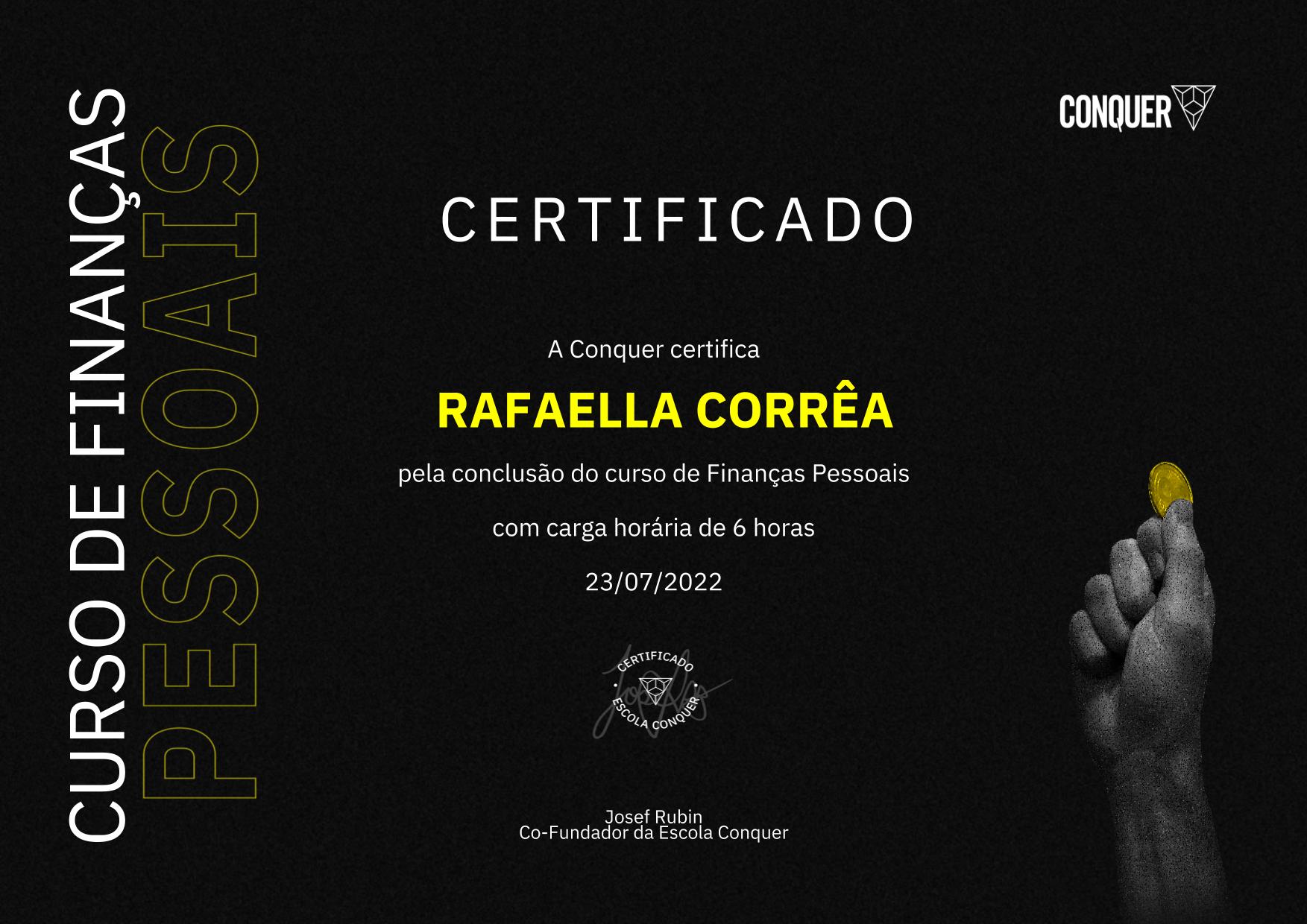 Certificado de Finanças Pessoais